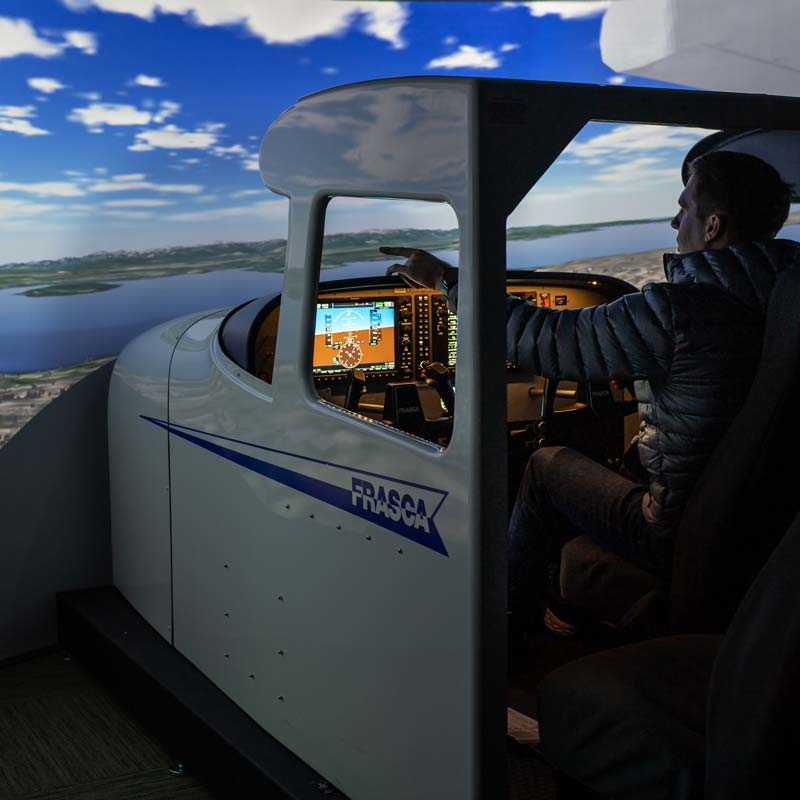 Frasca Cessna 172 Simulator